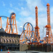 Stunt Fall (Parque Warner Madrid, Spain)