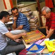 Playing Tavla (Backgammon)