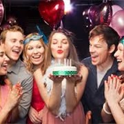 Celebrate Birthday at Beach Midnight