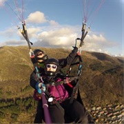 Paragliding in Bergen