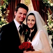 Chandler and Monica