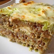 Layered Cabbage Casserole
