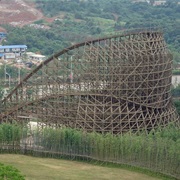 Python in Bamboo Forest (Nanchang Wanda Theme Park, China)
