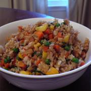 Fried Brown Rice