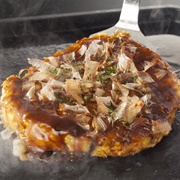Okonomiyaki in Japan
