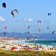 Kitesurfing in Tarifa