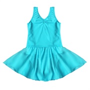 Girls Go Sport Shiny Dancer Ballet Dancing Tutu Skirt Dress Leotard Dancewear