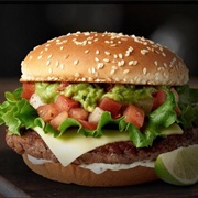 Pico Guacamole Beef Patty