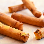 Lumpiang Keso / Cheese Sticks / Cheese Lumpia