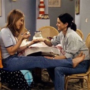 Rachel and Monica (FRIENDS)