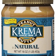 Krema Natural Peanut Butter