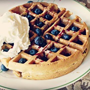 Blueberry Waffles