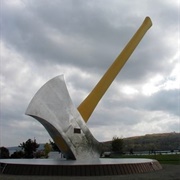World's Largest Axe, Nackawic, New Brunswick