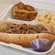 Boneless Rib Sandwich From the Rib Stand