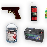 Carried Illegal Items on Plane