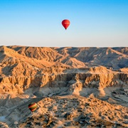 Hot Air Balloon Over Valley of the Kings, Egypt