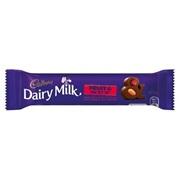 Cadbury Chunky Chocolate Bar Fruit &amp; Nut