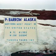 Northernmost Point of the United States, Point Barrow, Alaska