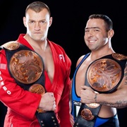 Santino Marella and Vladimir Kozlov