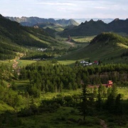 Hiking in the Terelj Area, Mongolia