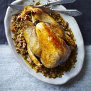 Pot Roast Guinea Fowl