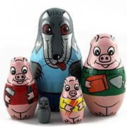 Wolf, Three Pigs, Little Wolf