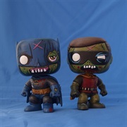 Zombie Batman and Robin