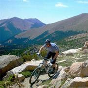 Mountain Bike Up Pikes Peak