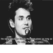Perfectly Lonely - John Mayer