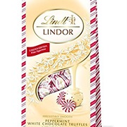 Lindor Candy Cane Truffle