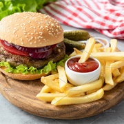 Hamburgers and Fries