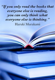 A Book Everyone Has Read but You (.)