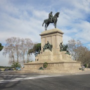 Monument to Garibaldi Rome
