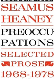 Preoccupations (Seamus Heaney)