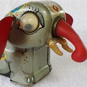 Litho Dumbo the Circus Elephant