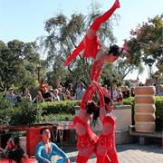 Jeweled Dragon Acrobats