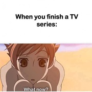 Finished a TV Series