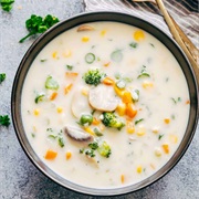 Cream of Vegetable Soup
