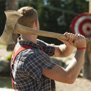 Watch the Lumberjack Show at Grouse Mountain