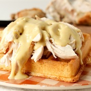 Pennsylvania Dutch Chicken and Waffles