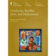 Confucius, Buddha, Jesus, and Muhammad