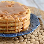 Peanut Butter Waffles