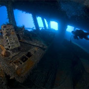 Shipwreck Diving Larnaka