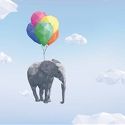 Elephant Floating