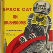 Space Cat on Mushrooms