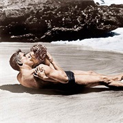 'From Here to Eternity' Beach Kiss