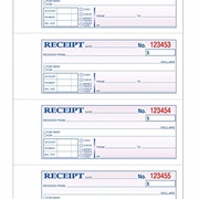 Receipt Book