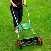 Use an Electric or Reel Lawn Mower