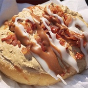 Maple Bacon Doughnut From Beiler's Doughnuts