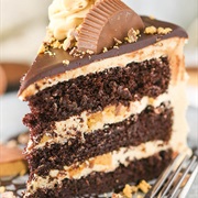 Peanut Butter Chocolate Cake